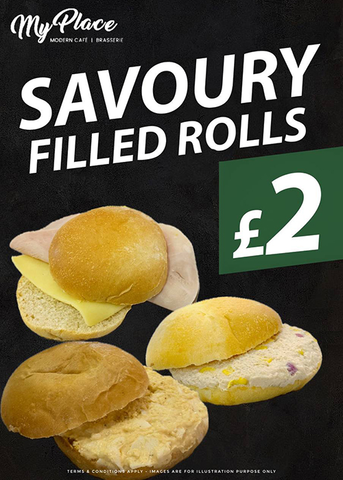 my place cafe offers